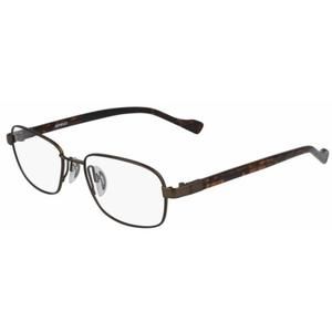 NEW FLEXON AUTOFLEX A117 210 Brown Eyeglasses 53/18/145 with Flexon Case